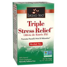 Bravo Teas and Herbs - Tea - Triple Stress Relief - 20 Bag