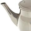 Stainless Steel Gooseneck Tea Pot w/Vented Hinged Lid, 20 Fluid Ounces (2-3 Cups) by Pride Of India 20 oz