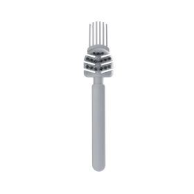 1pc Comb Hair Cleaning Brush; Airbag Brush; Cleaning Brush (Color: Grey)